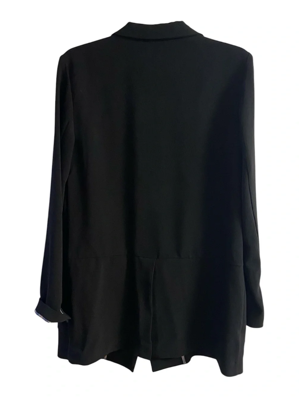 Cartonnier Beatrice Black Long Blazer Jacket Medium